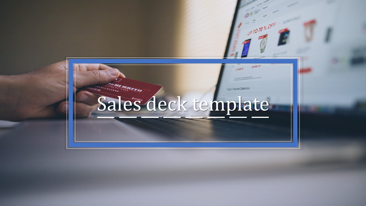 sales deck template